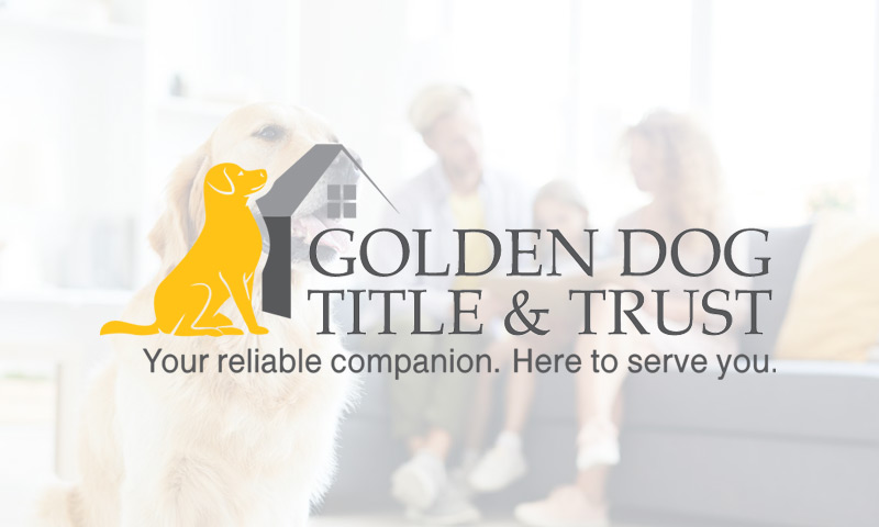 Golden Dog Title & Trust website
