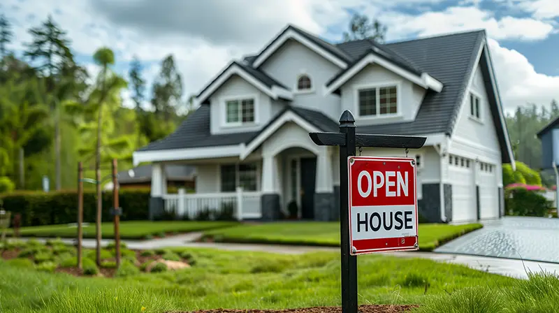 Open House sign